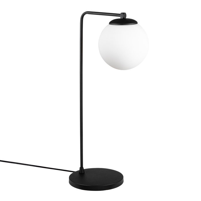 Opviq Daisy-147-ML Lámpara de mesa Negra